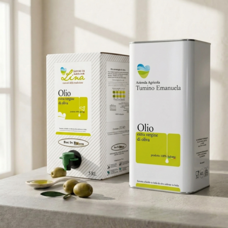 Olio extra vergine di oliva Tonda Iblea - 5 lt - 2025/26